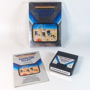 Gangsters Alley Atari 2600 Genuine Cartridge COMPLETE CIB
